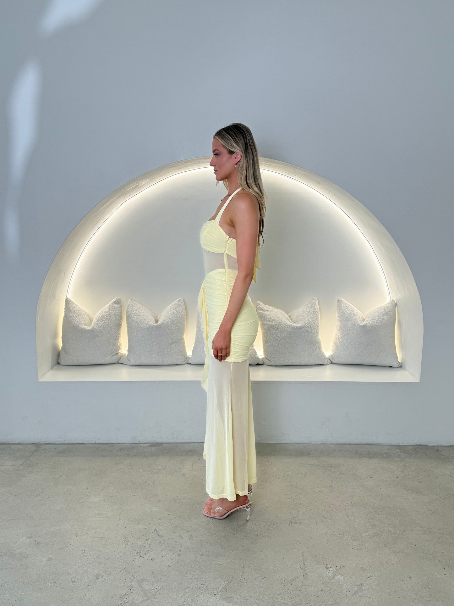 ADDISON DRESS - YELLOW