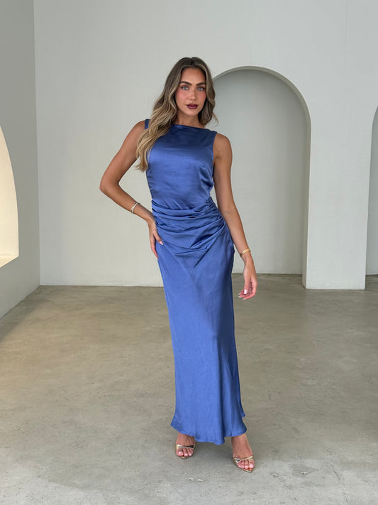 BEA DRESS - BLUE