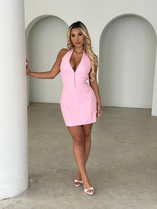 DEMI DRESS - PINK