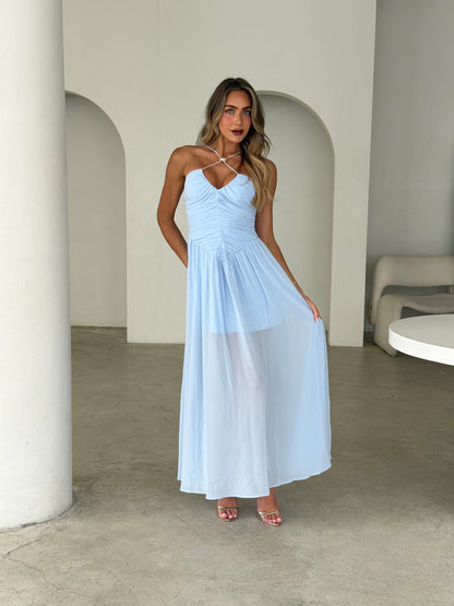 NATALIE DRESS - BLUE