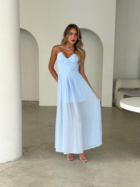 NATALIE DRESS - BLUE