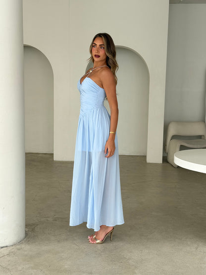 NATALIE DRESS - BLUE