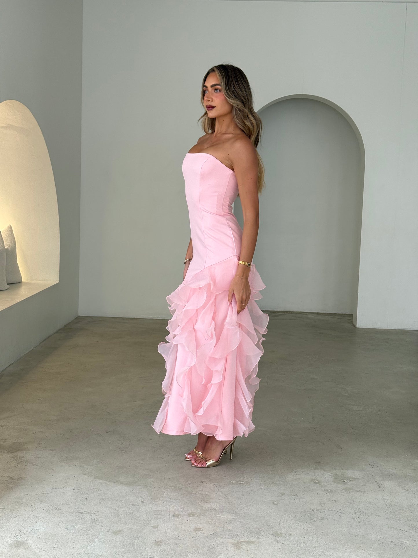 CLOVER DRESS - BLUSH