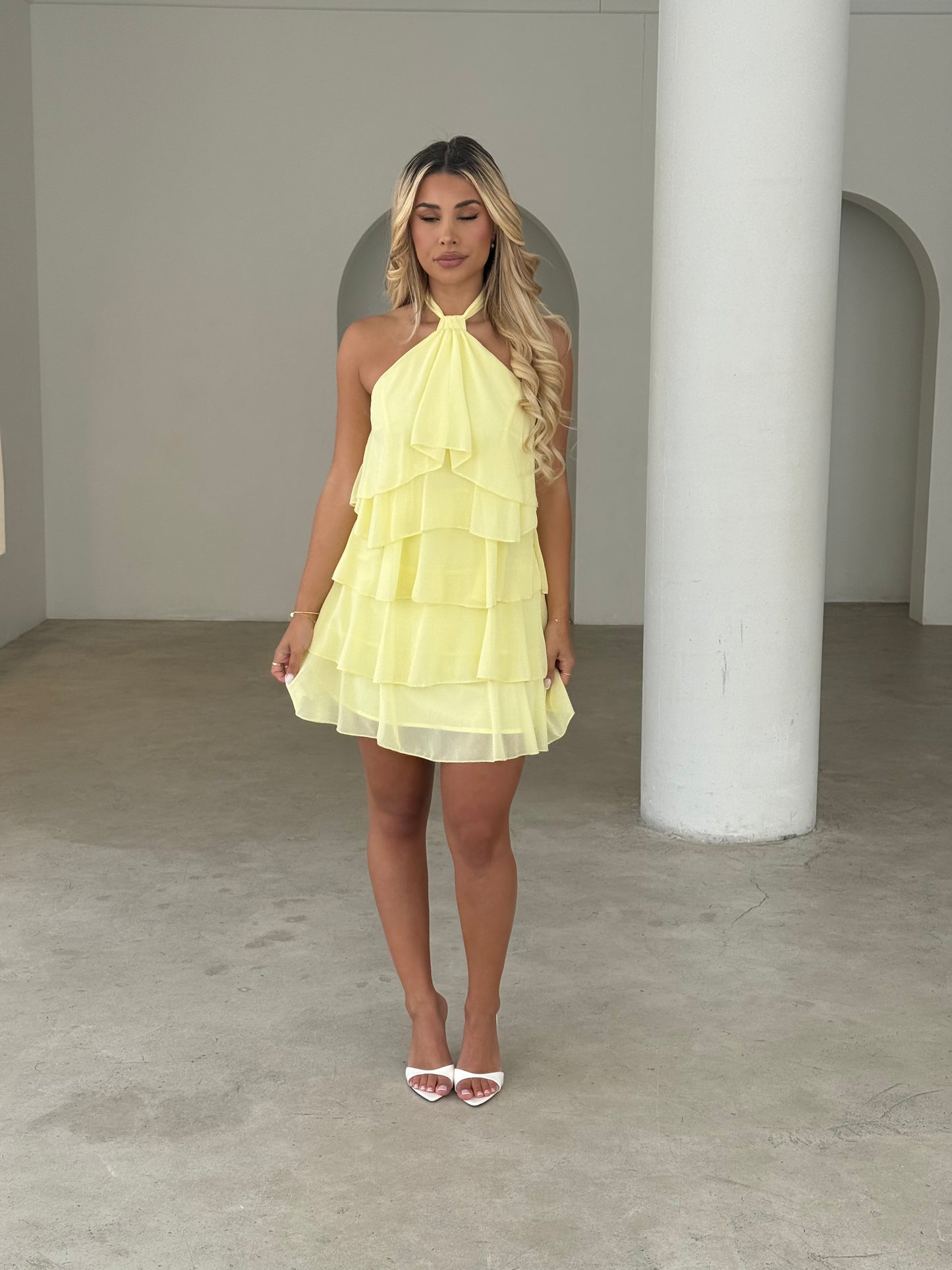 DIXI DRESS - YELLOW