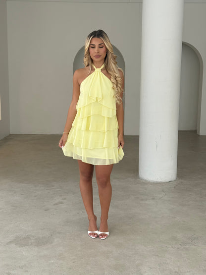 DIXI DRESS - YELLOW