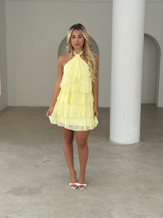 DIXI DRESS - YELLOW