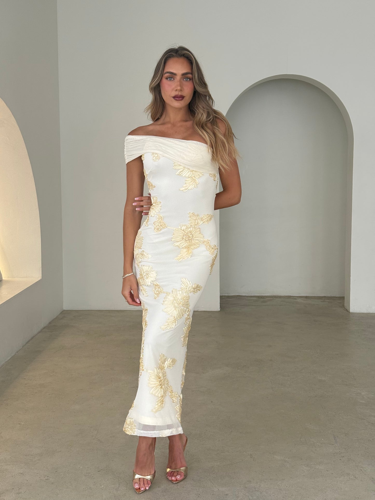 BEBE DRESS - YELLOW