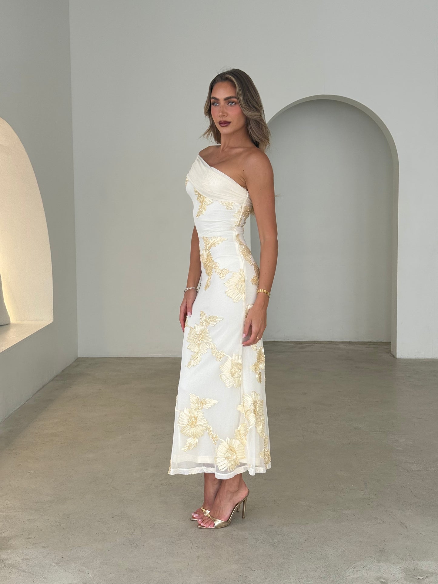 BEBE DRESS - YELLOW
