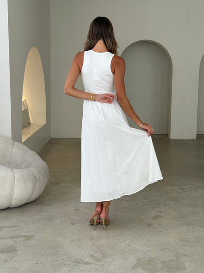 RUBY DRESS - WHITE