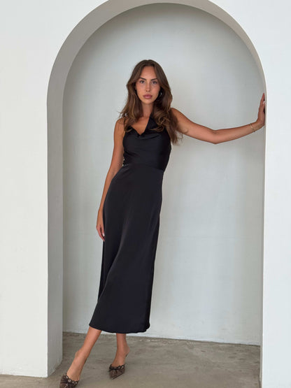 LUCIA DRESS - BLACK