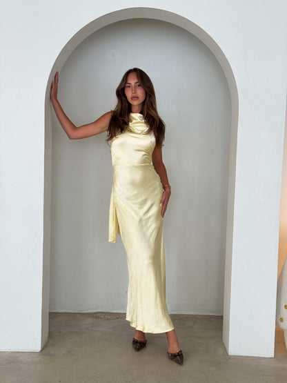 ZENIA DRESS - YELLOW
