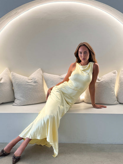 ZENIA DRESS - YELLOW