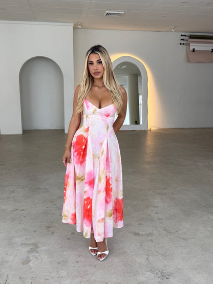 LYLA DRESS - PINK