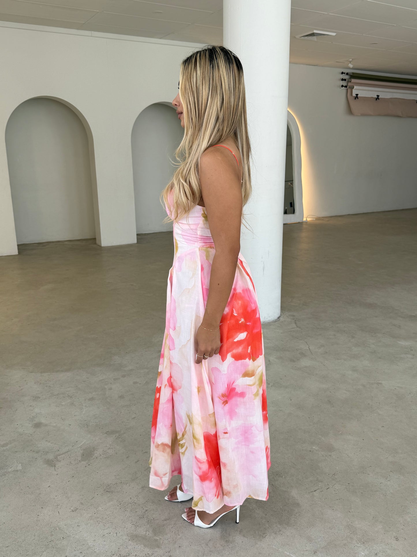 LYLA DRESS - PINK