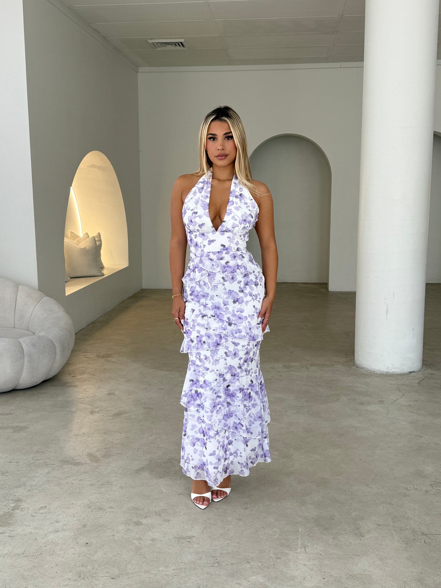 THEO DRESS - PURPLE
