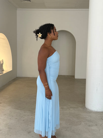 AMOS DRESS - BLUE