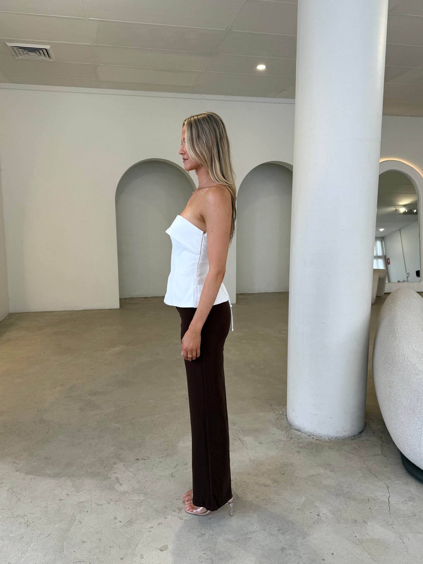 ISABELLA PANTS - CHOCOLATE