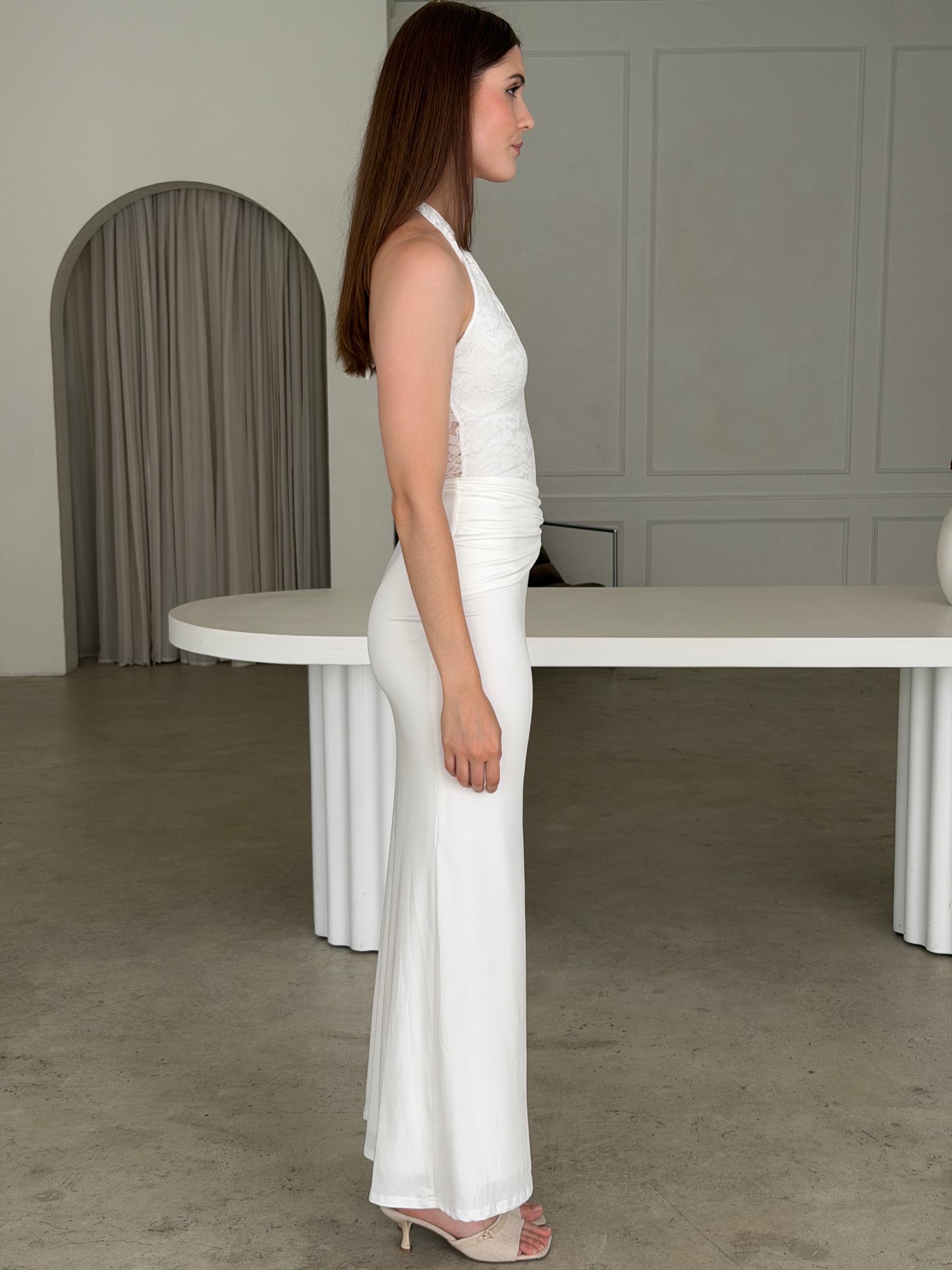 JUNIE DRESS - WHITE