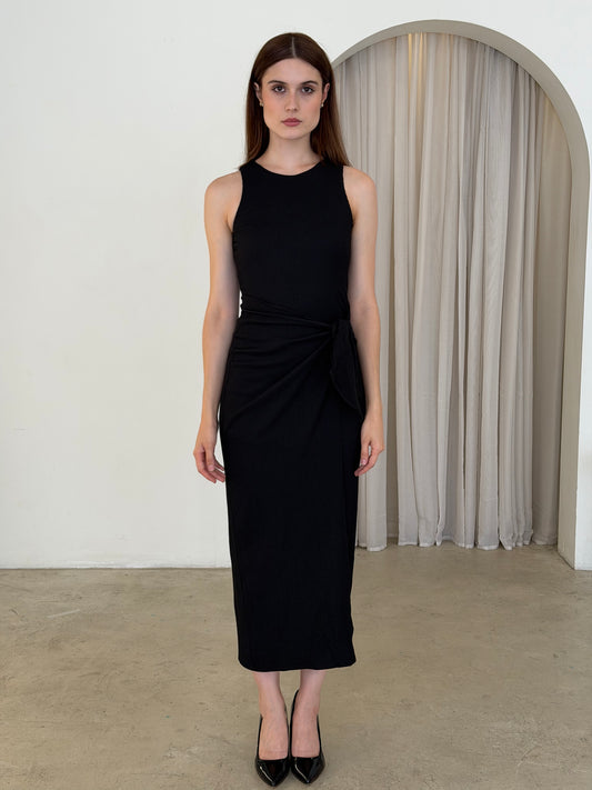 CORA DRESS - BLACK