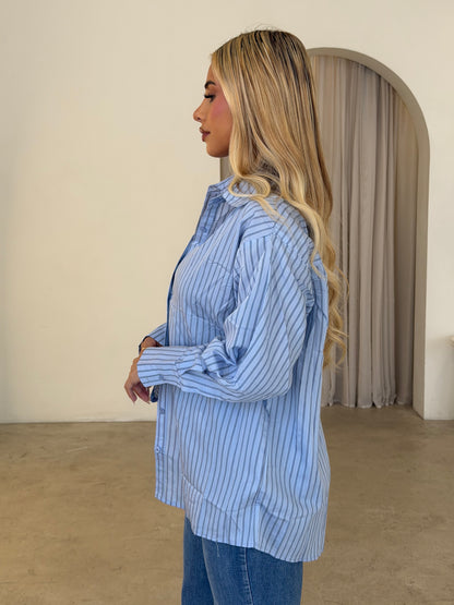 ELODIE SHIRT - BLUE