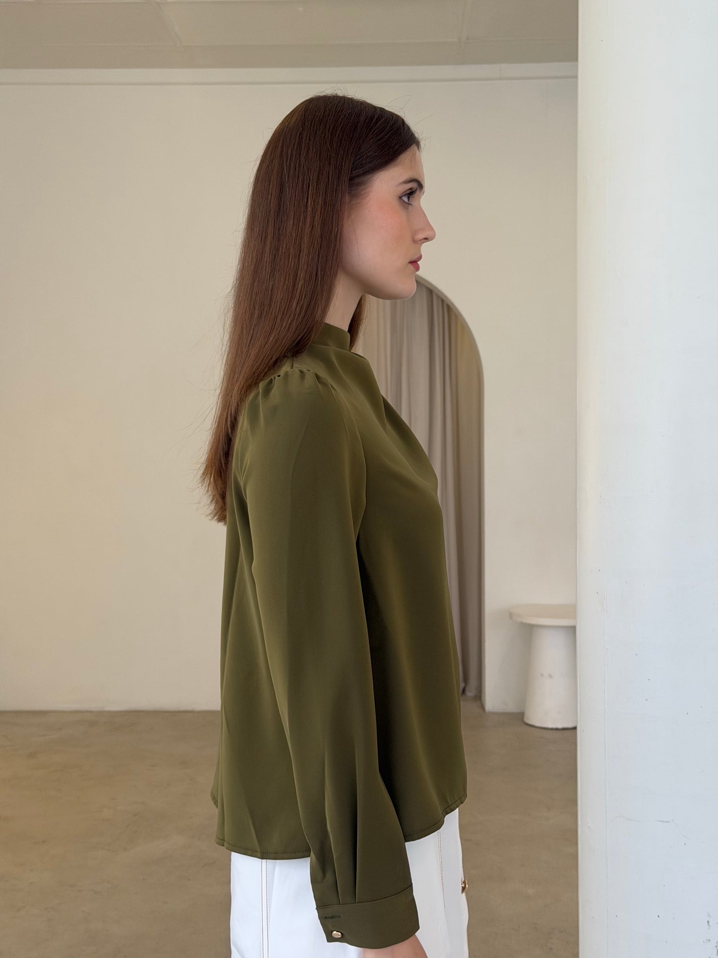 RANA TOP - OLIVE