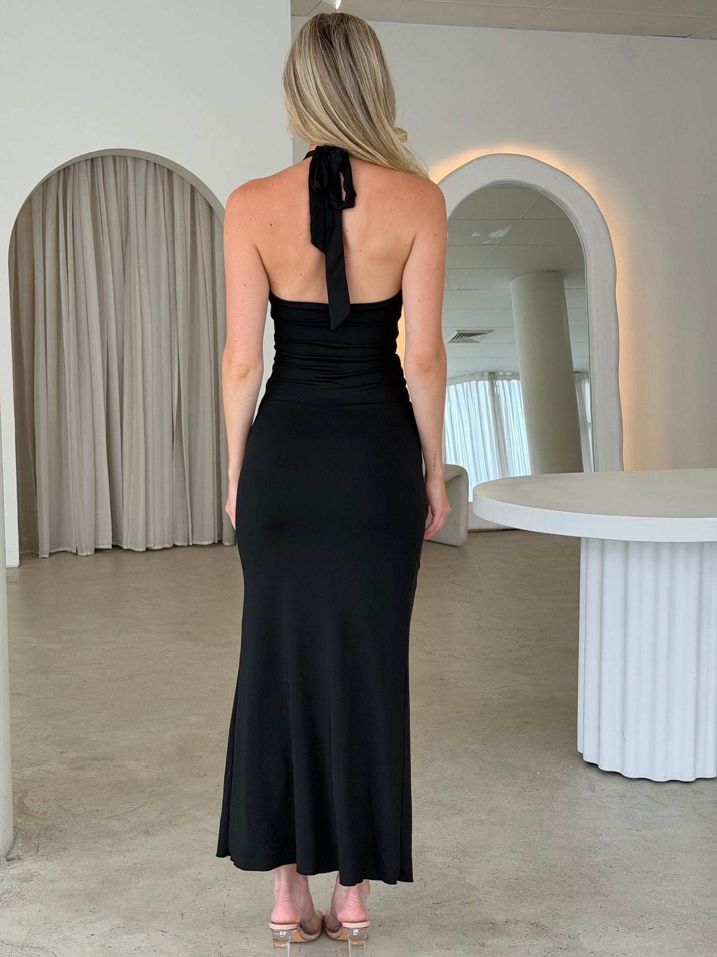 ZENDRA DRESS - BLACK