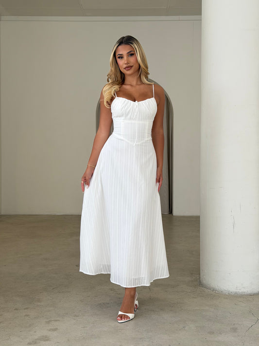 ZOZO DRESS - WHITE