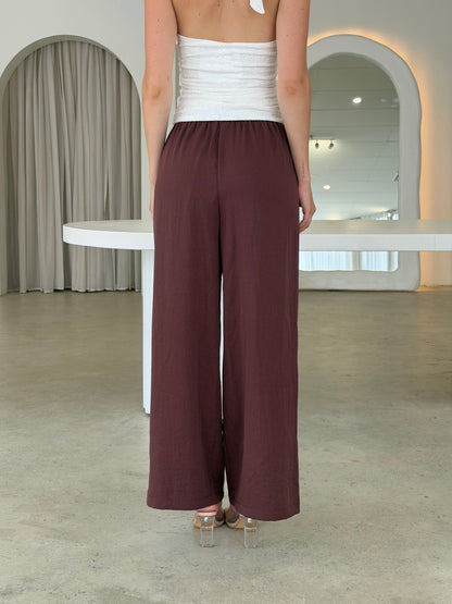 MOO PANTS - ESPRESSO