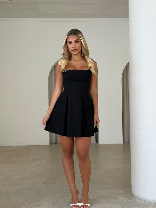 POSIE DRESS - BLACK