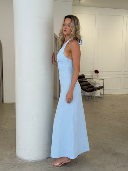 DVORA DRESS - BLUE