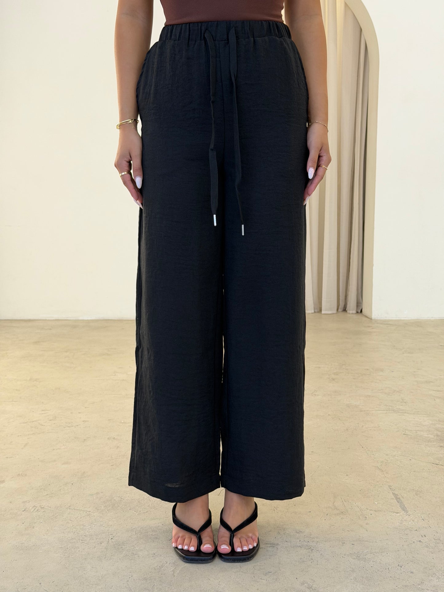 OCEAN PANTS - BLACK