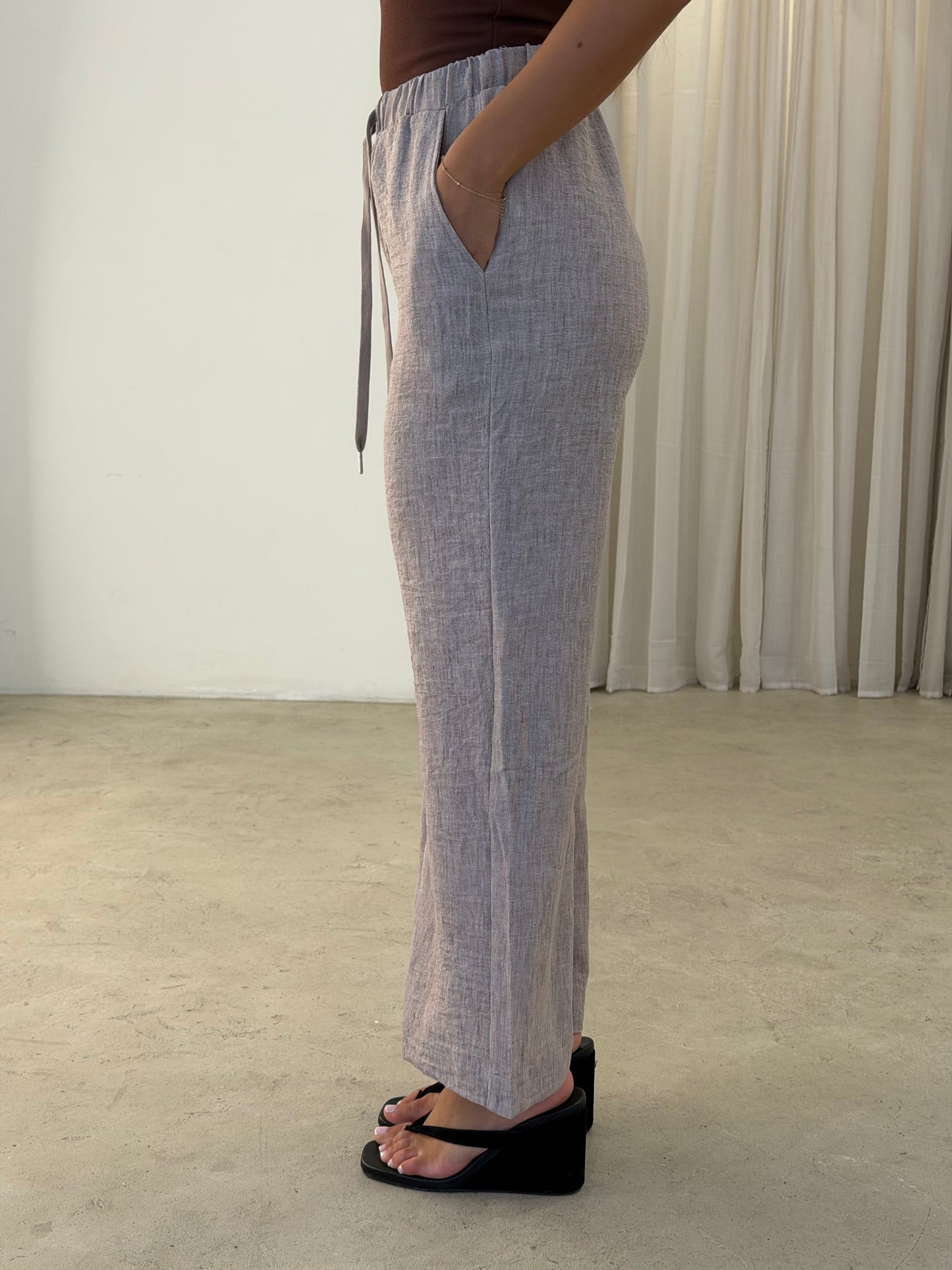OCEAN PANTS - BEIGE