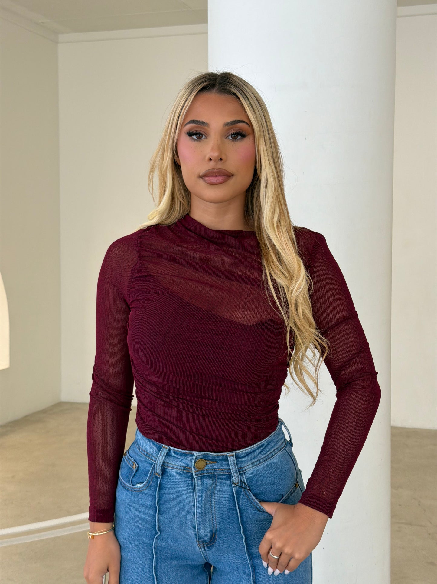 BIANCA TOP - WINE