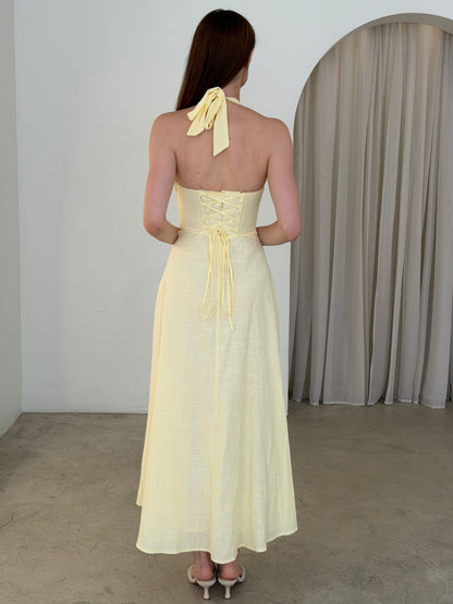 MAIA DRESS - BUTTER