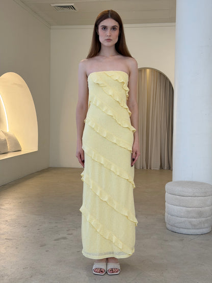 KAYLA DRESS - YELLOW