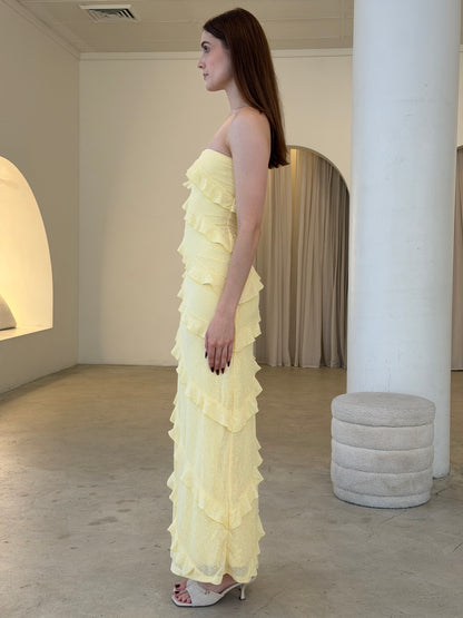 KAYLA DRESS - YELLOW