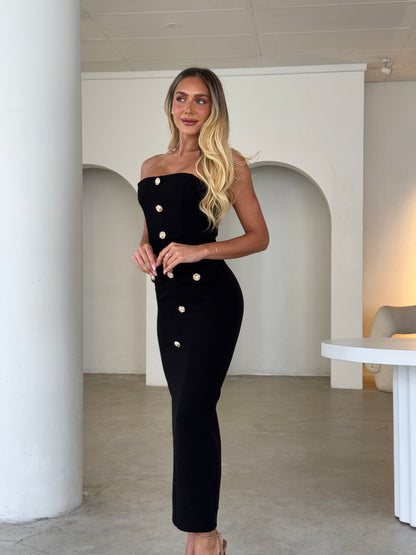 HANNAH DRESS - BLACK