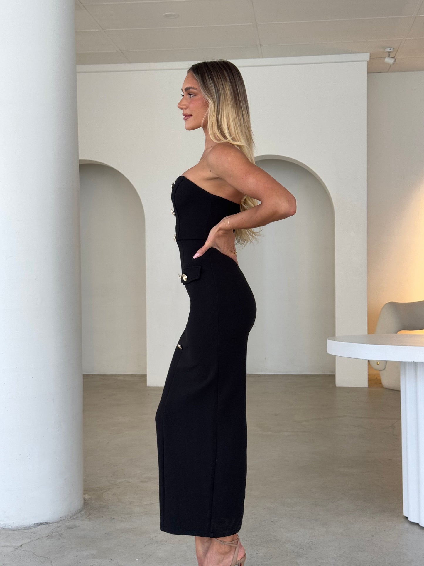 HANNAH DRESS - BLACK