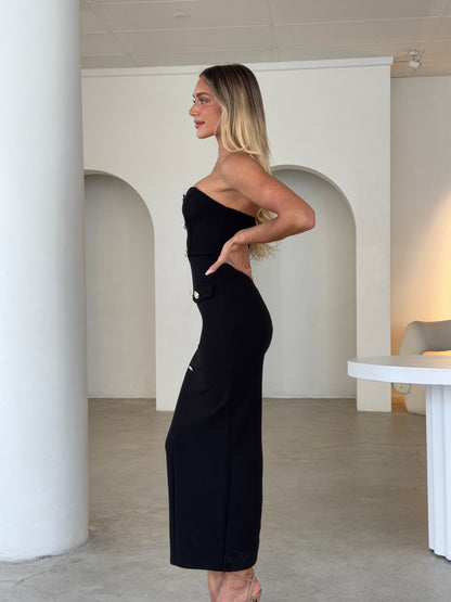 HANNAH DRESS - BLACK