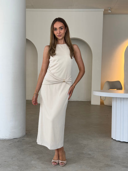 ARIA DRESS - BONE