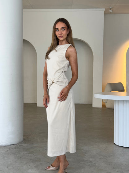 ARIA DRESS - BONE