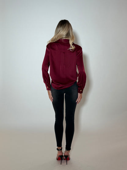 SHENA SHIRT - WINE