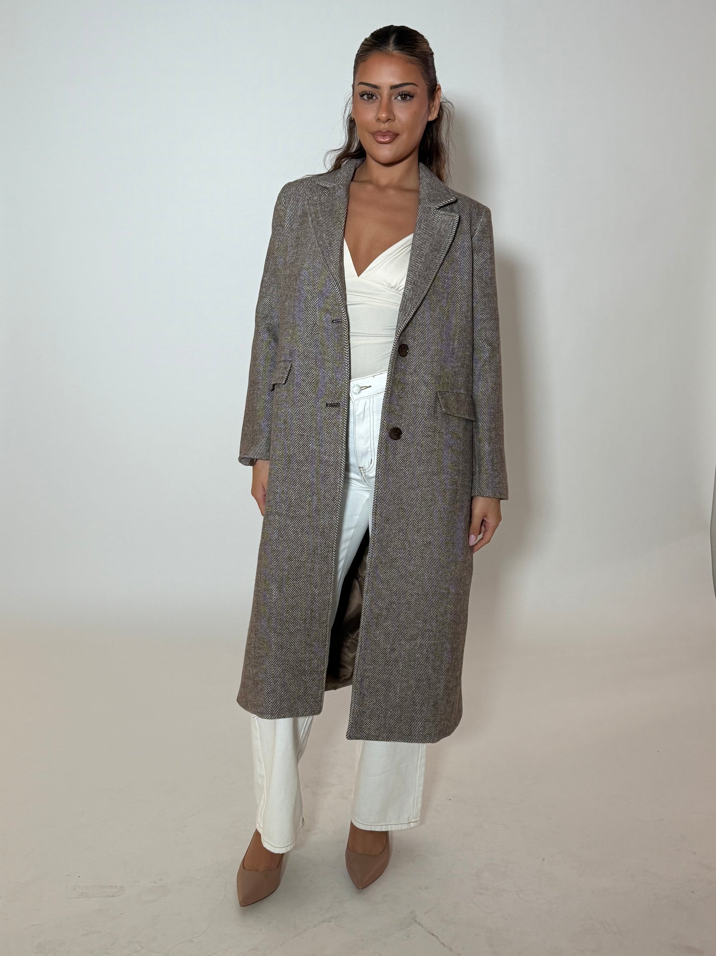 ABBY JACKET - CHOCOLATE