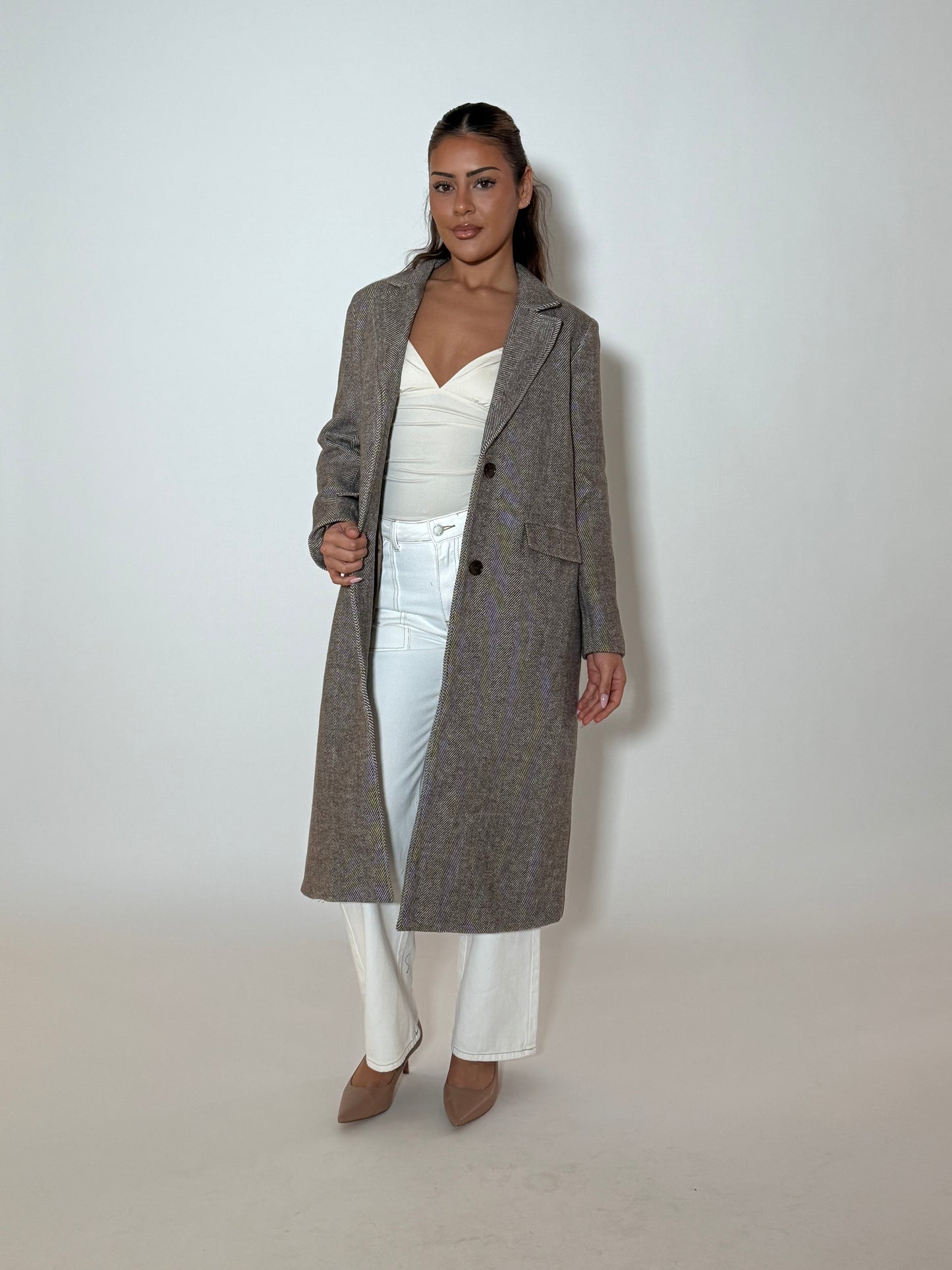 ABBY JACKET - CHOCOLATE