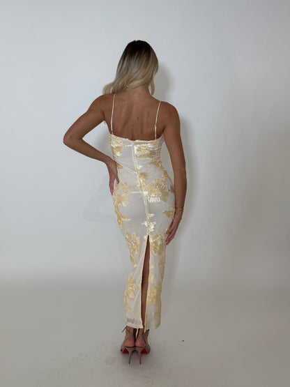 RILEY DRESS - YELLOW