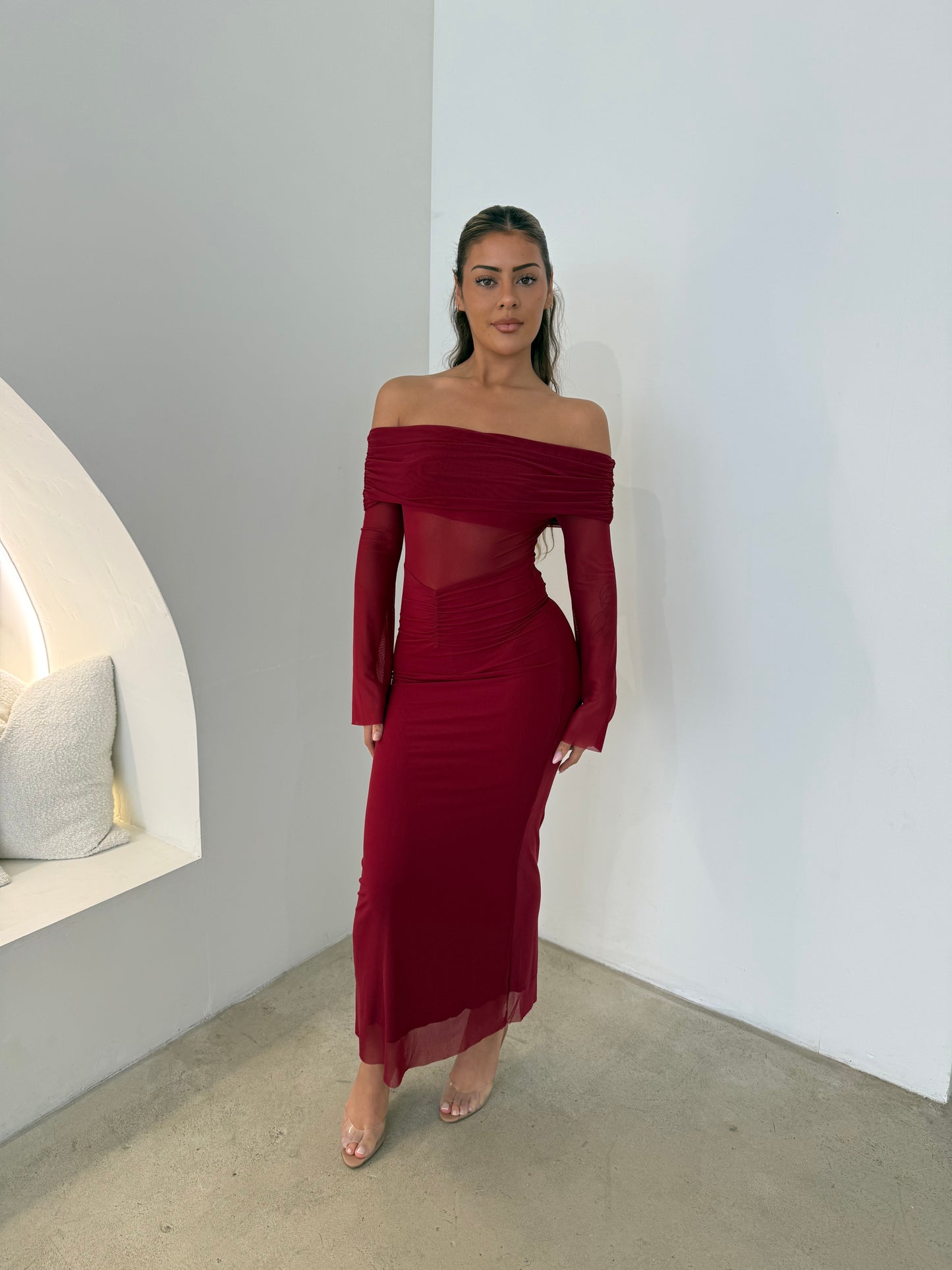 VERA DRESS - RED