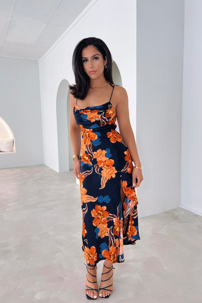 RODEO DRIVE DRESS - MIX FLORAL