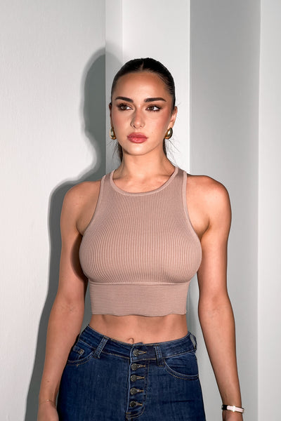 MELENA TOP - MOCHA