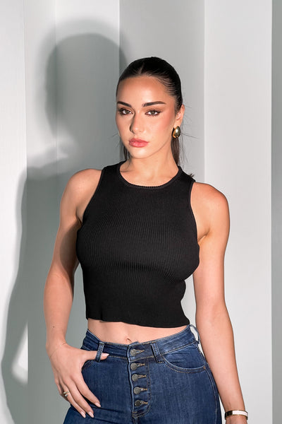 ZENA TOP - BLACK