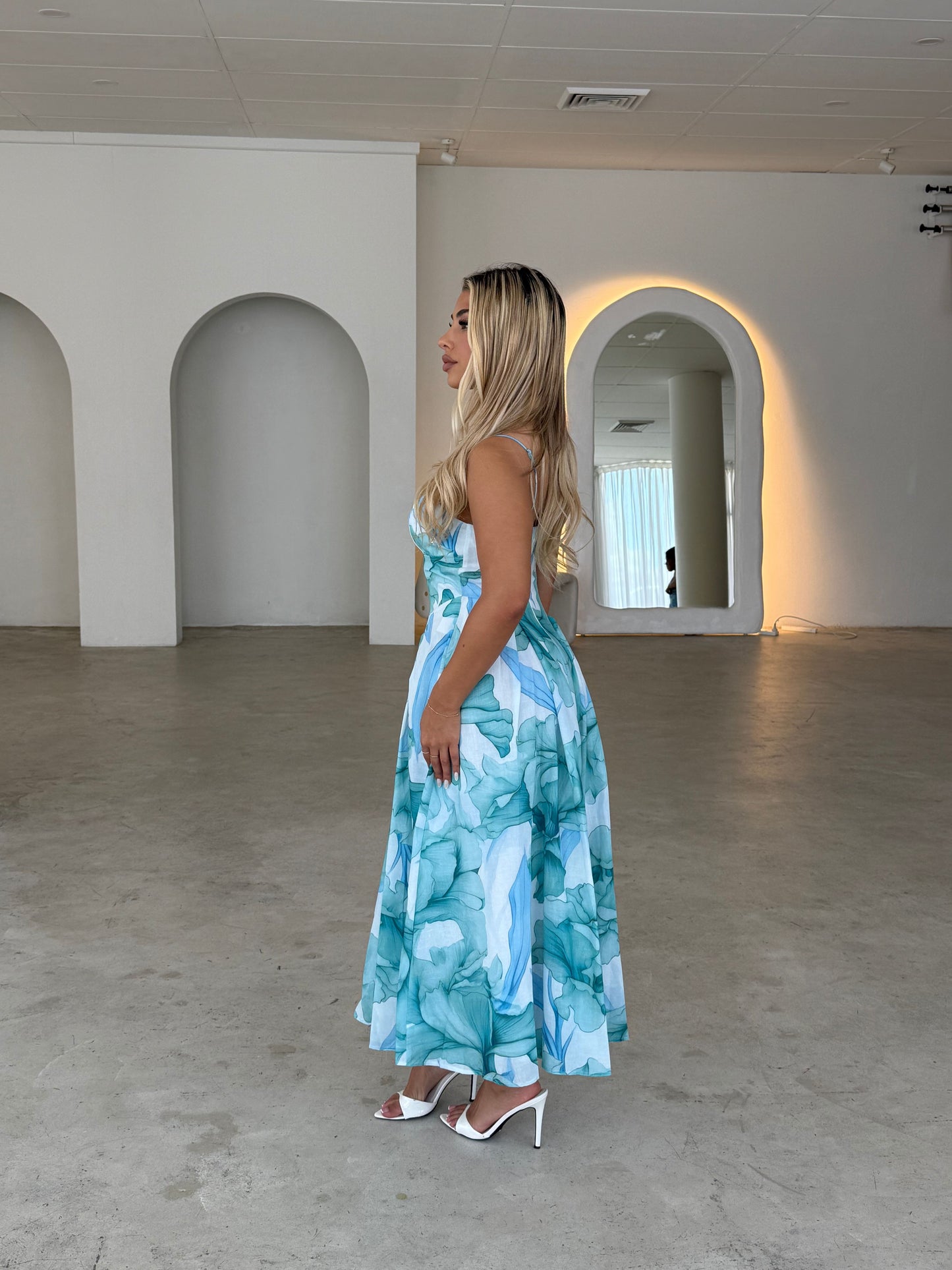 COVE DRESS - GREEN